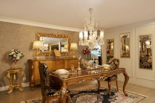 Asel Klasik Yemek Odası Takımı