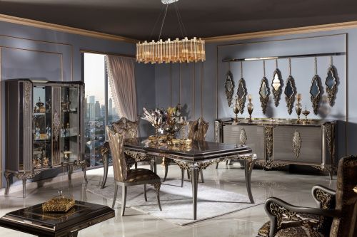 Armani Klasik Yemek Odası Takımı