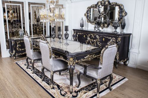 Hanzade Klasik Yemek Odası Takımı